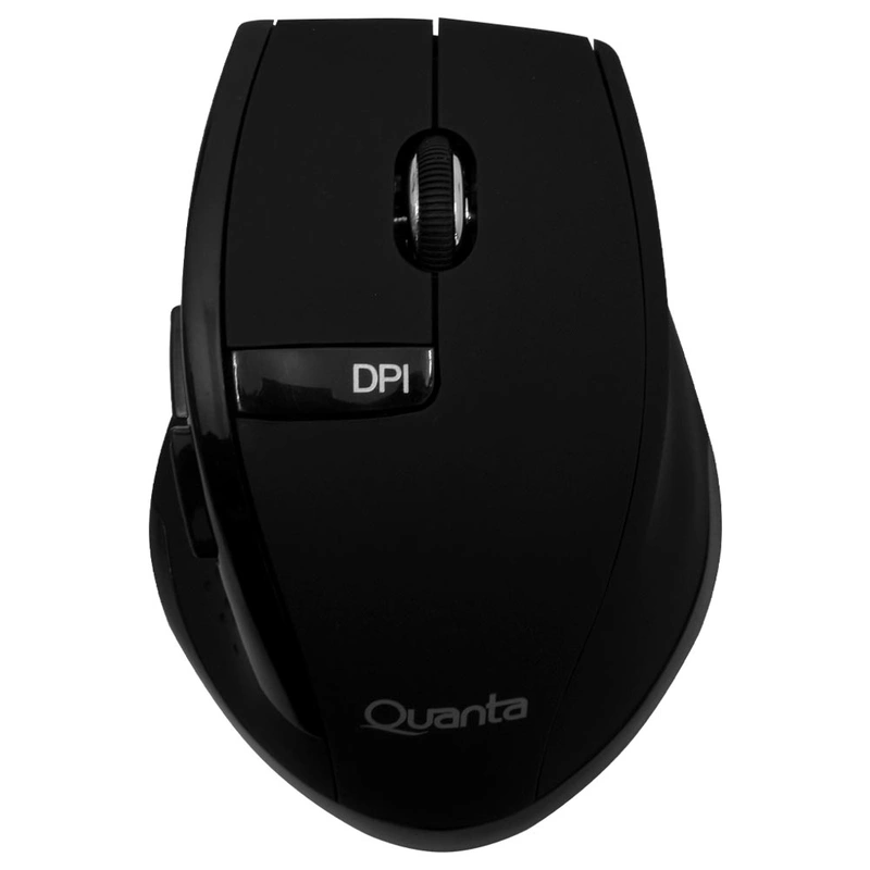 Teclado + Mouse Quanta QTKTM12 Wireless Português - Preto USB Receiver - Imagem 3