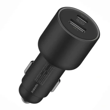 Carregador de Bateria Veícular Xiaomi Mi CC07ZM USB USB-C - Preto