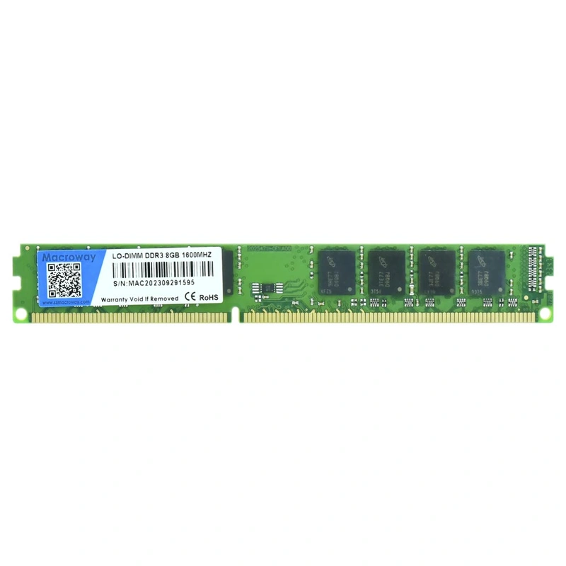 Memória RAM Macroway DDR3 8GB 1600MHz DIMM CL9