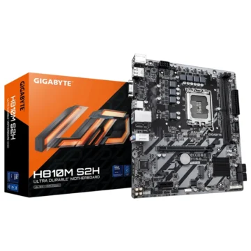 Placa Mãe Gigabyte H810M S2H Socket LGA 1851 VGA DDR5 Intel H810 Micro ATX