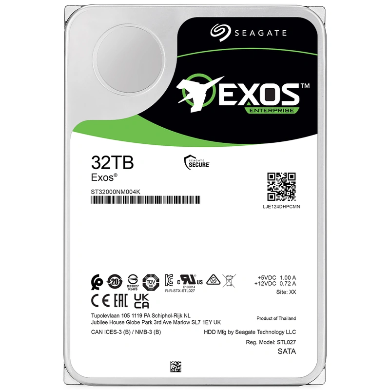 HD Seagate 32TB Exos Mozaic Enterprise 3.5 SATA ST32000NM004K