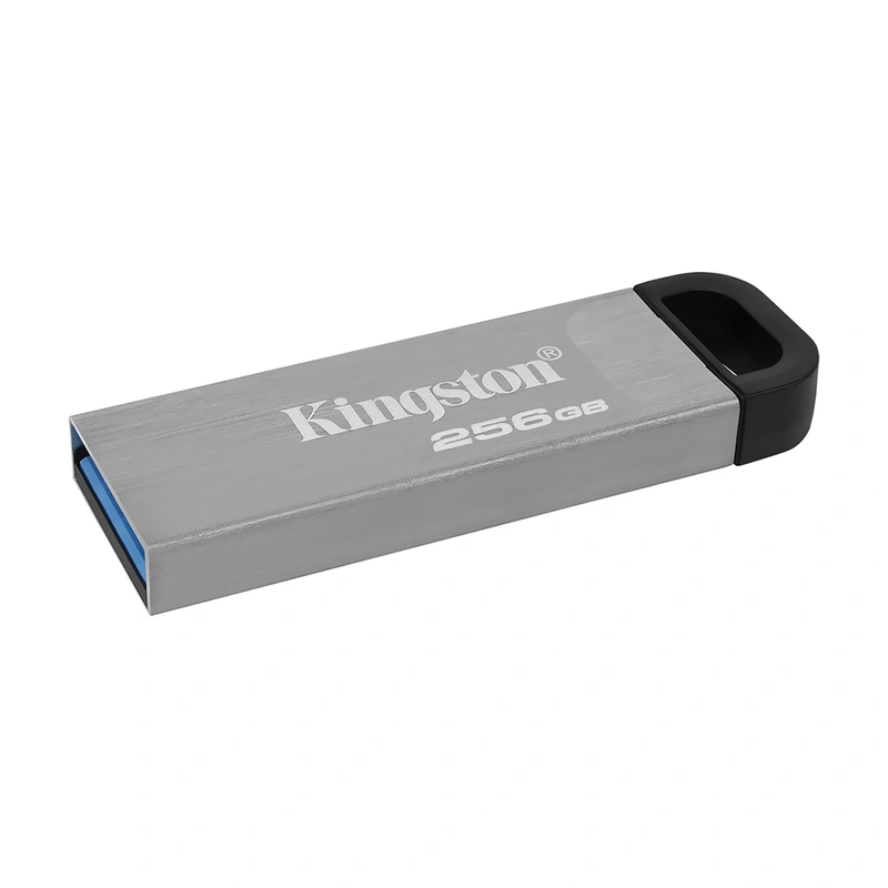 Pendrive Kingston 256GB USB 3.2 - Prata (DTKN256GB) - Imagem 2