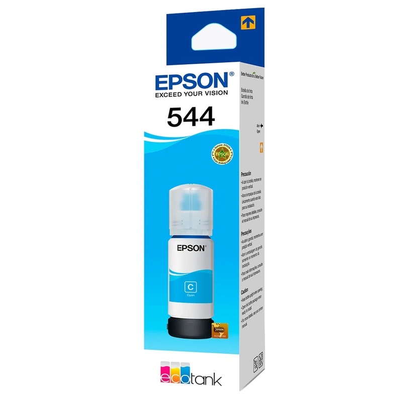 Cartucho de Tinta Epson T544220 - Cian Epson: L1110 / L3110 / L3150 / L5190 - Imagem 2