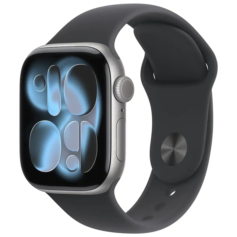 Apple Watch S11 MEQW4LWA 42MM S-M GPS - Space Gray Aluminium Black Sport Band