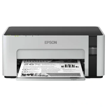 Impressora Monocromática Epson M1120 EcoTank Wifi Bivolt - Branco Preto