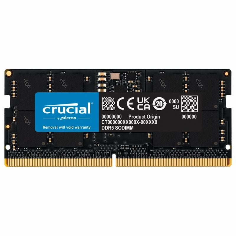 Memória RAM para Notebook Crucial DDR5 16GB 5600MHz - CT16G56C46S5 SODIMM