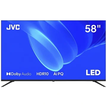 TV Smart JVC LT-58KM558 58 Wi-Fi 5 4K UHD Preto