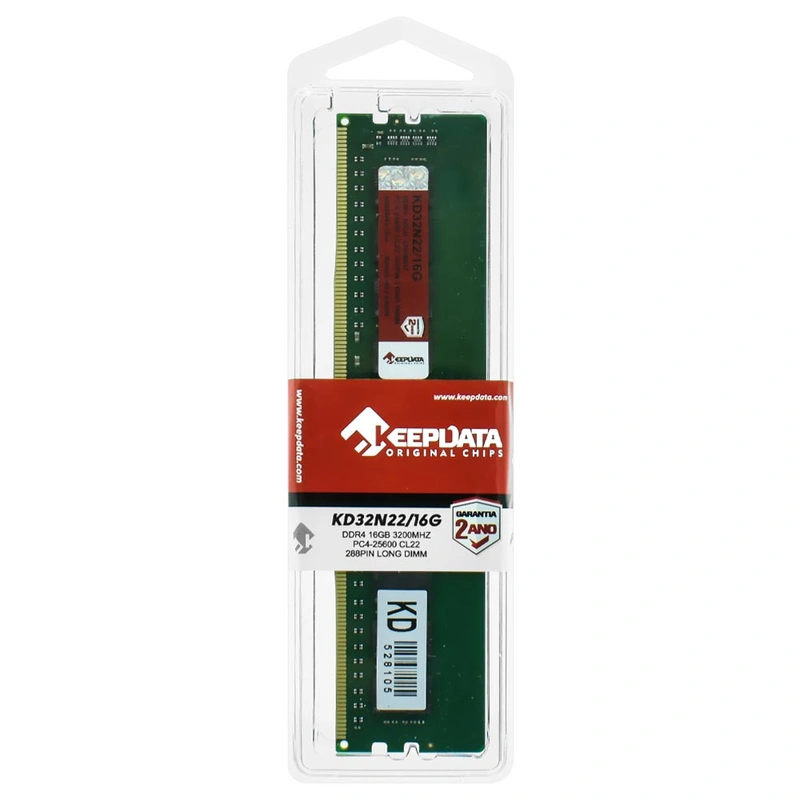 Memória RAM Keepdata DDR4 16GB 3200MHz - KD32N2216G UDIMM - Imagem 3