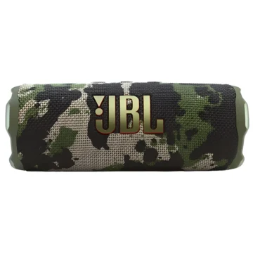 Caixa de Som JBL Flip 7 Bluetooth - Camuflado Squad IP68 JBLFLIP7SQUADAM