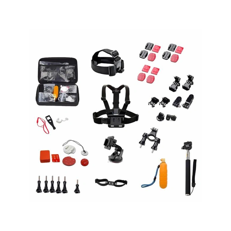 Kit de Acessórios para Câmera Quanta QTSCA601 Sport - 11 Peças