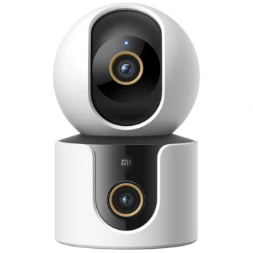 Câmera Segurança Xiaomi MBC32 C500 Dual Indoor Smart Wi-Fi 360º 2.5K Alexa Ok Google