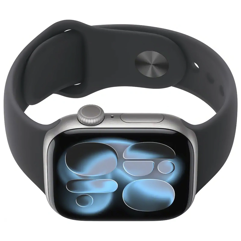 Apple Watch S11 MEQW4LWA 42MM S-M GPS - Space Gray Aluminium Black Sport Band - Imagem 3