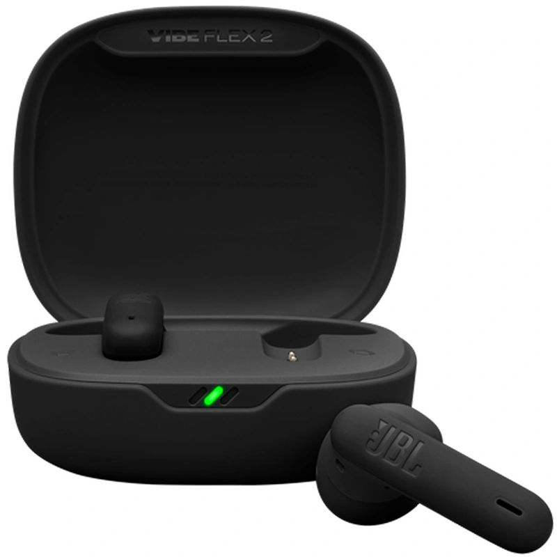 Fone de Ouvido JBL Vibe Flex 2 Perfect Fit TWS Bluetooth - Preto Case: USB-C