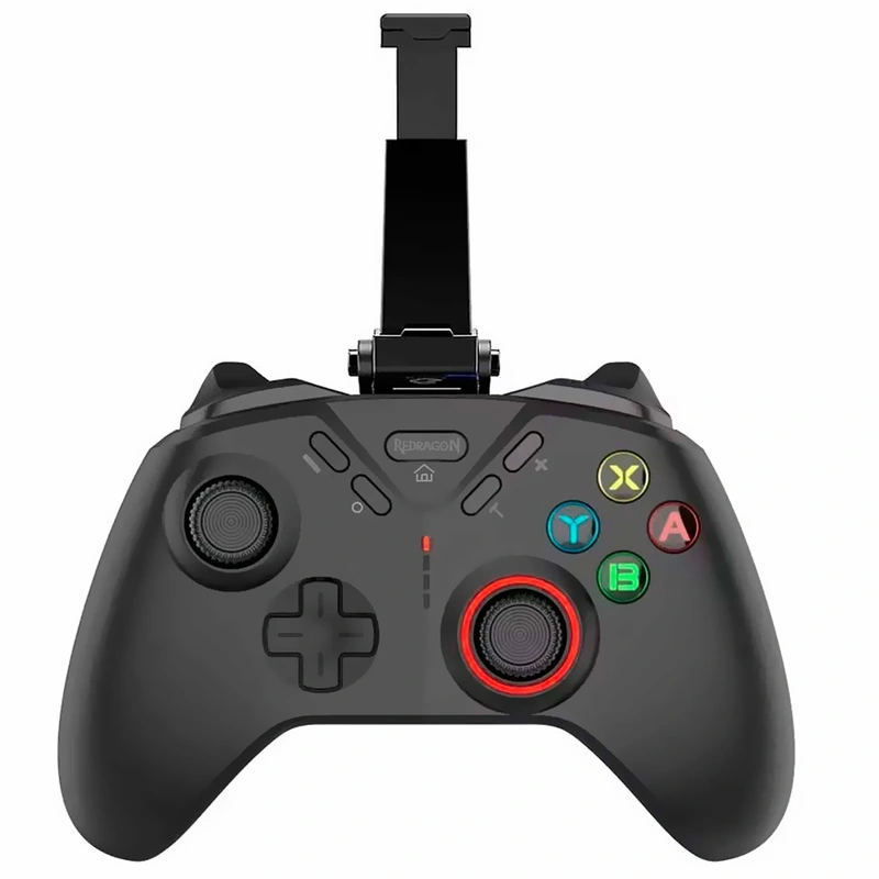 Controle Redragon G711 Forge para PS3 PS4 PC Android Wireless - Preto Wireless 2.4GHz