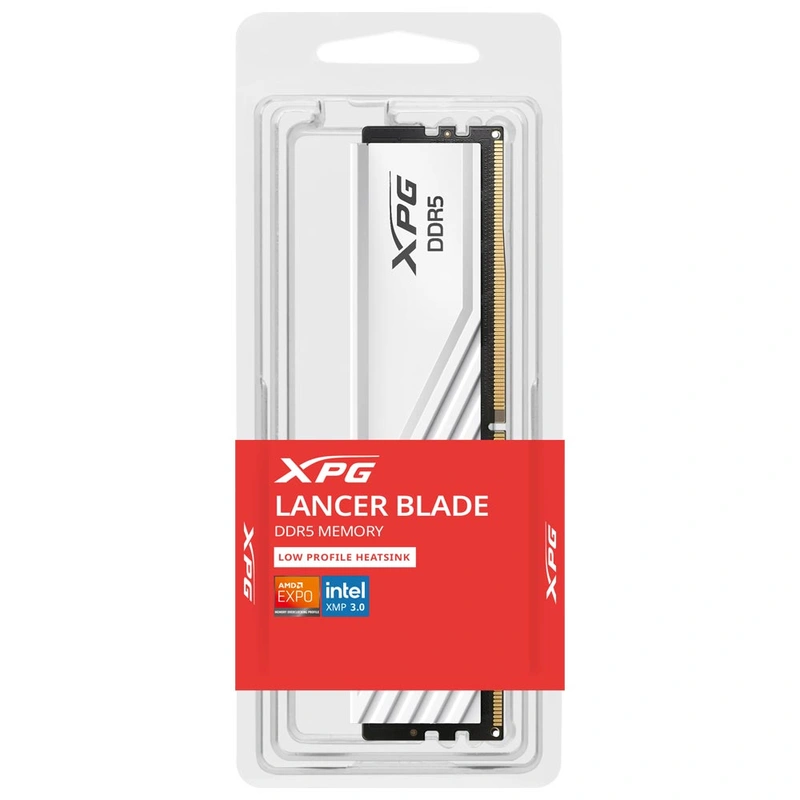 Memória RAM ADATA XPG Lancer Blade DDR5 16GB 5600MHz - Branco (AX5U5600C4616G-SLABWH) - Imagem 3