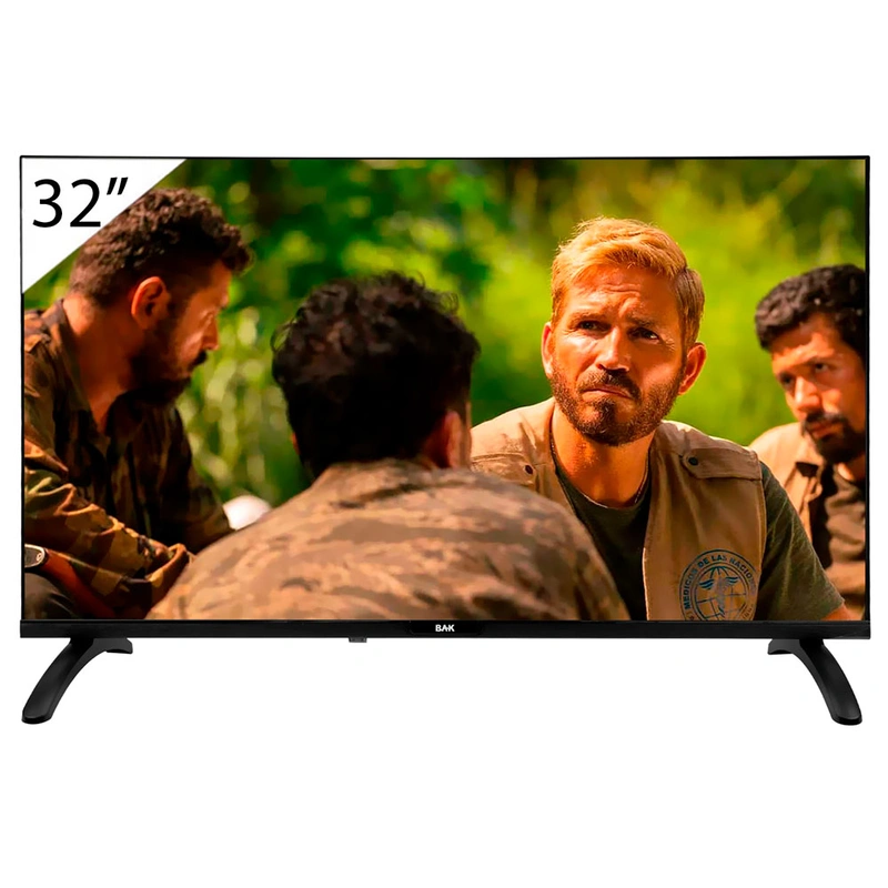 TV Smart BAK BK-32S 32 Wi-Fi Preto