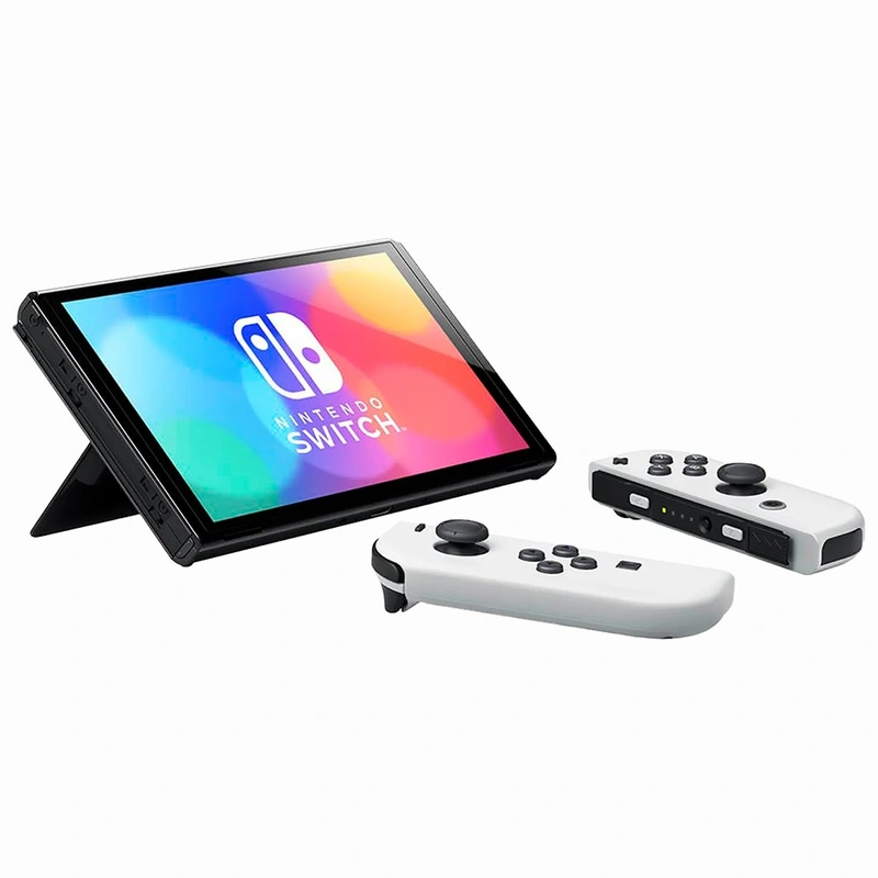 Console Nintendo Switch OLED 64GB - Preto Branco (HEG-S-KAAAA) (Japonês) - Imagem 3