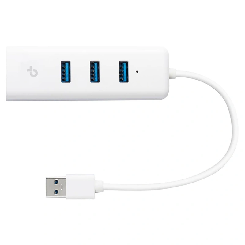 Hub USB 3.0 Tp-link UE330 3 Portas Ethernet Gigabit RJ-45 - Imagem 3