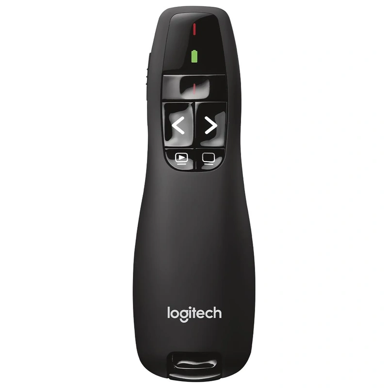Apresentador Laser Logitech R400 - 910-001354 Preto
