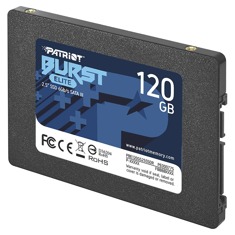SSD Patriot 120GB Burst Elite 2.5 SATA 6Gb/s PBE120GS25SSDR - Imagem 2