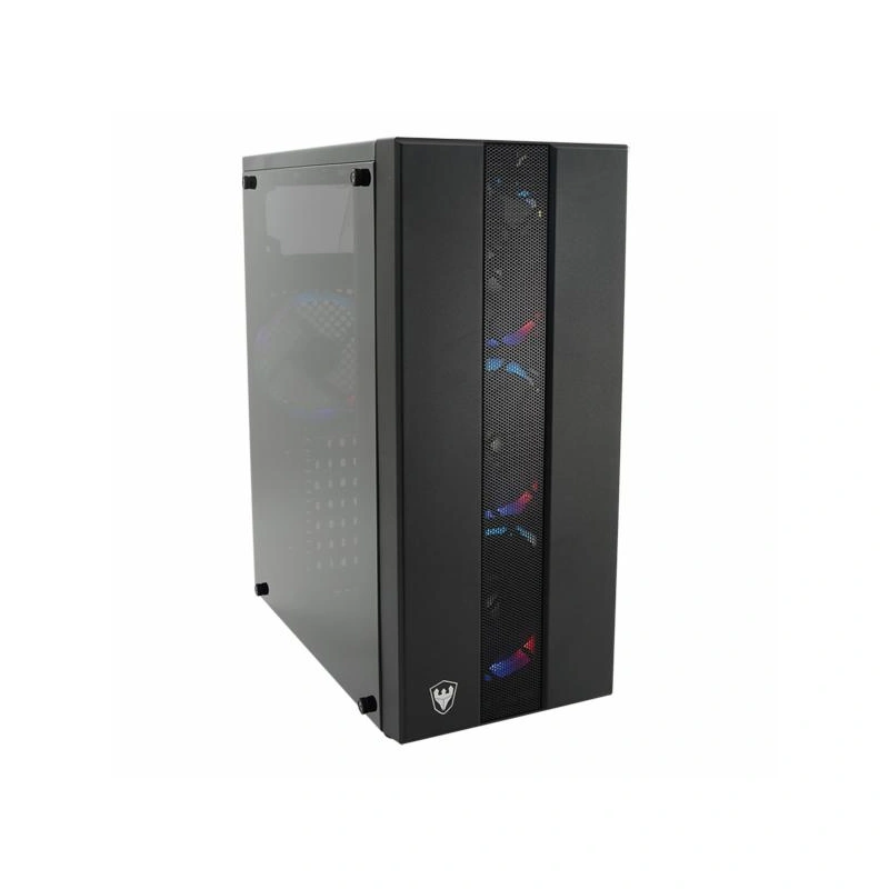Gabinete Gamer Satellite K878 Mid Tower 4 Cooler - Preto