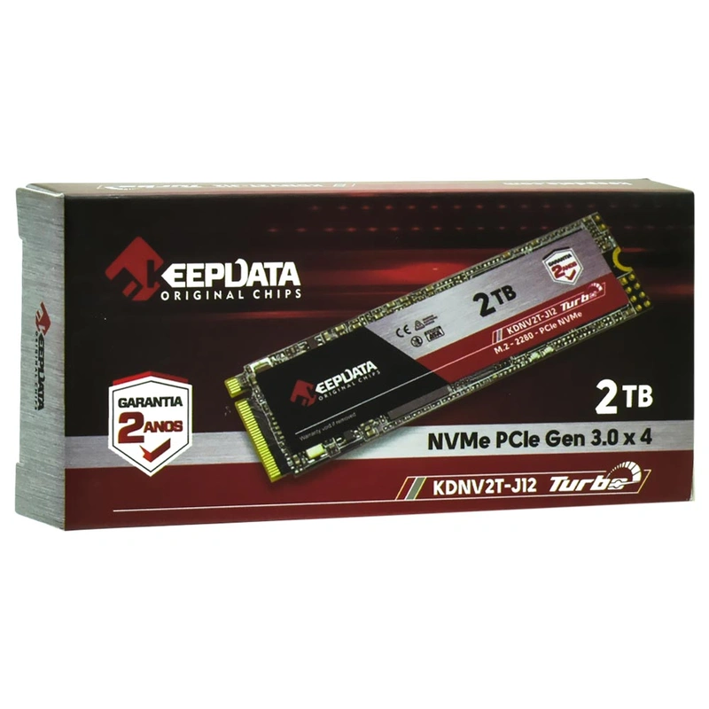 SSD Keepdata M.2 2TB NVMe - KDNV2T-J12 PCIe Gen 3 x4 - Imagem 3