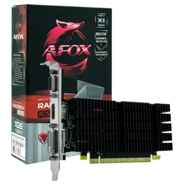 Placa de Vídeo AFOX 1GB Radeon R5-230 DDR3 - AFR5230-1024D3L9-V2 625MHz