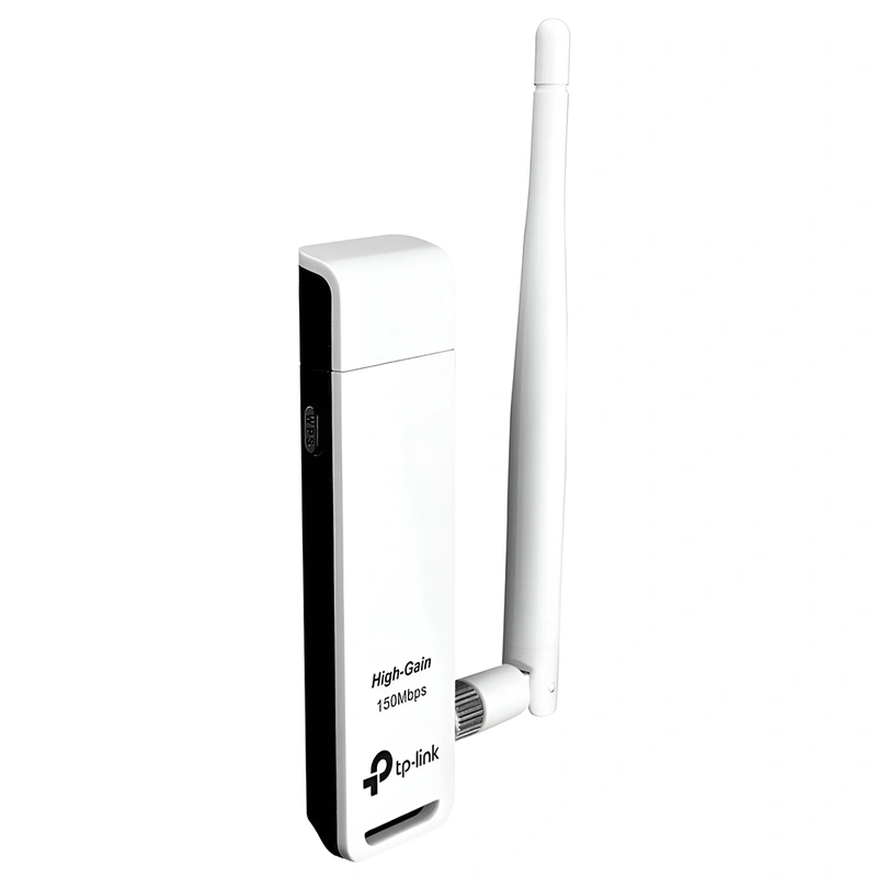 Adaptador Wifi Tp-Link TL-WN722N USB 2.4GHz -150Mbps