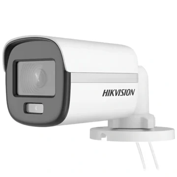 Câmera de Segurança Hikvision DS-2CE10KF0T-PFS Color VU HD 3K Outdoor 2.8mm - Branco
