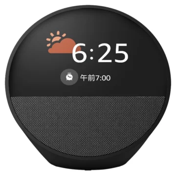 Caixa de Som Amazon Echo Spot Alexa Bluetooth - Preto Echo Spot (2024)