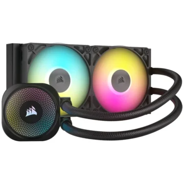 Water Cooler Corsair ICUE Link Titan 240 RX 240MM RGB Preto CW-9061016-WW