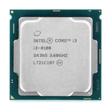Processador Intel Core i3 8100 Socket LGA 1151 3.6GHz 6MB - OEM 4 núcleos