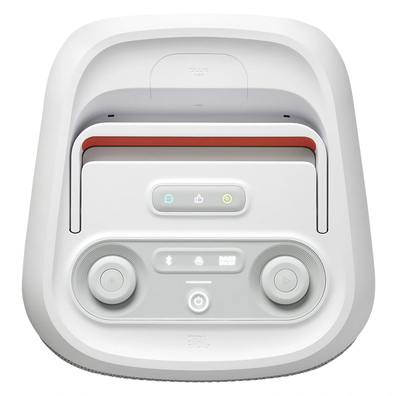 Caixa de Som JBL PartyBox Club 120 Bluetooth - Branco 160W Bateria recarregável integrada - Imagem 3