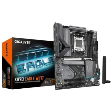 Placa Mãe Gigabyte X870 Eagle Wi-Fi 7 Socket AM5 DDR5 AMD X870 ATX