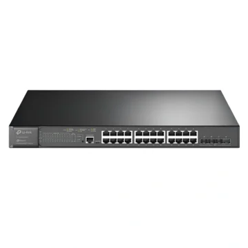 Hub Switch Tp-link TL-SG3428XMP Gigabit L2+ 24 Portas 4x 10GE SFP+ - 101001000Mbps
