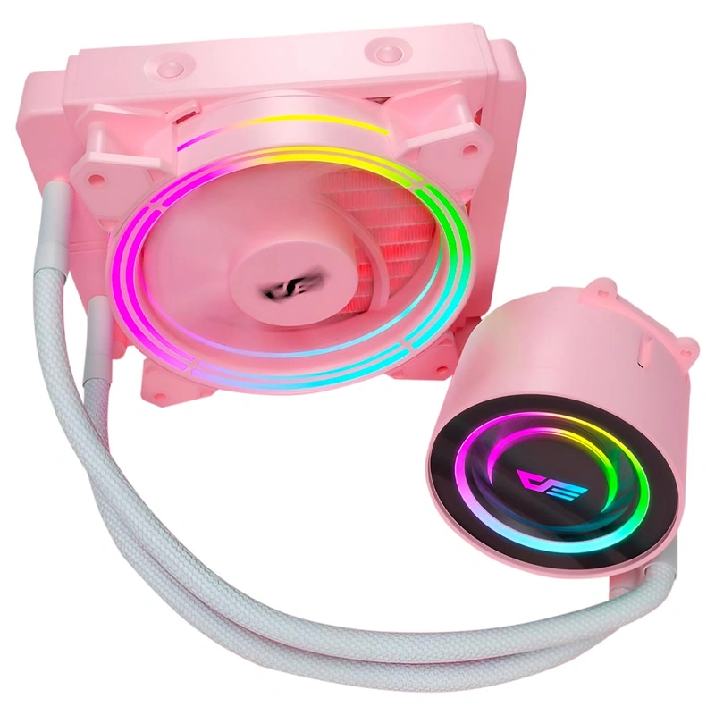 Water Cooler para Processador darkFlash Symphony TR120 HIGH 120MM RGB - Rosa - Imagem 3