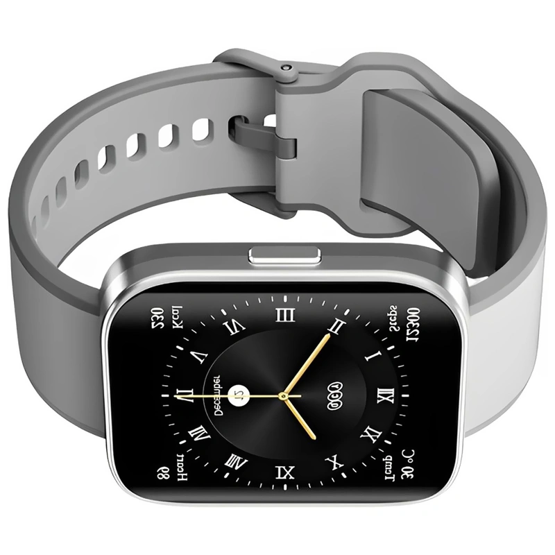 Relógio Smartwatch QCY Urban GS WA24S9A - Cinza 5 ATM Até 14 dias (modo smartwatch) - Imagem 2