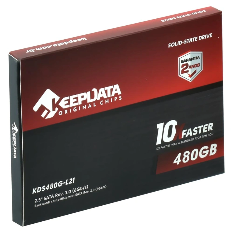 SSD Keepdata 480GB 2.5 SATA 6Gb/s 10X KDS480G-L21 - Imagem 3