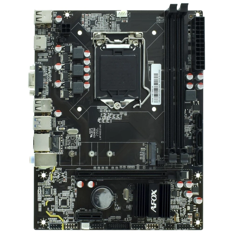 Placa Mãe AFOX IH81-MA5-V4 Socket LGA 1150 VGA DDR3 Intel H81 Micro ATX - Imagem 3