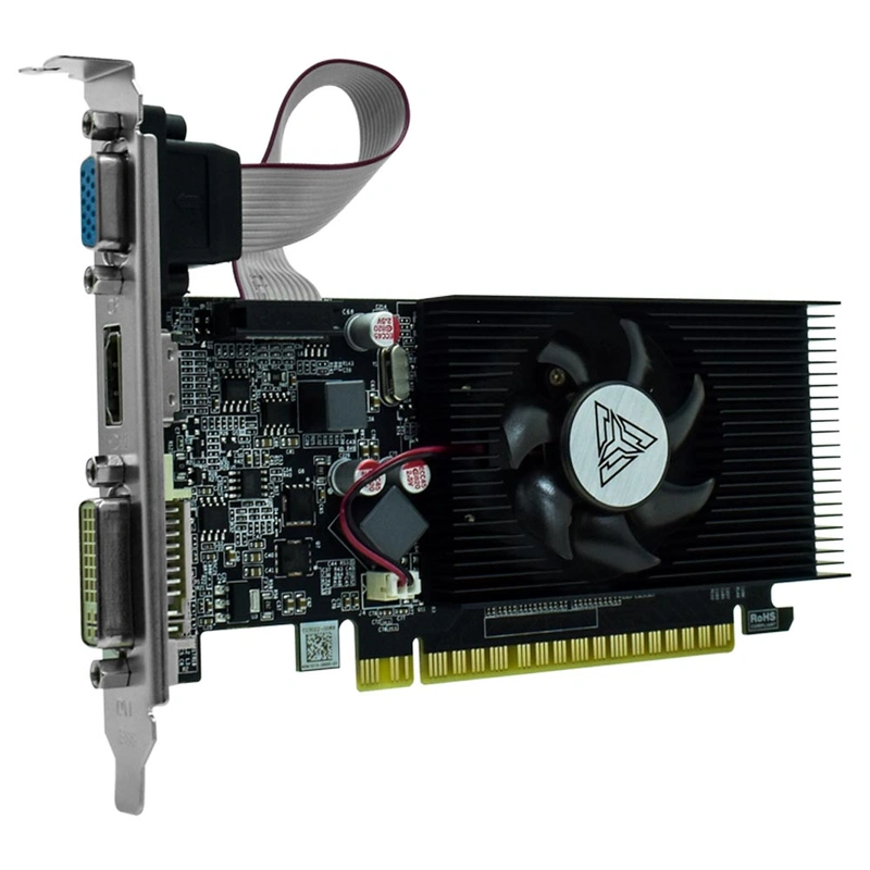 Placa de Vídeo Arktek Cyclops Gaming 1GB GeForce GT610 DDR3 - AKN610D3S1GL1 - Imagem 2