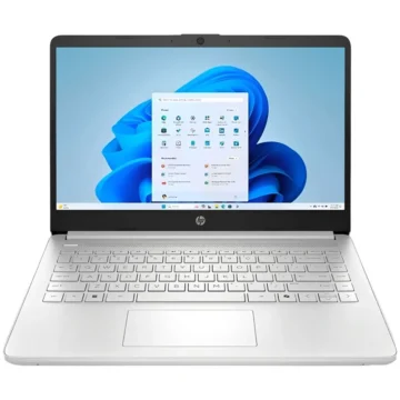 Notebook HP 14-DQ6101DX Intel Celeron N150 Tela HD 14.0 4GB RAM UFS Tela 14.0"