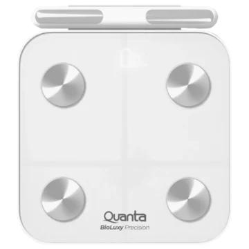 Balança Digital Quanta QTBCB200 Bioimpedancia Bioluxy Branco - 180KG