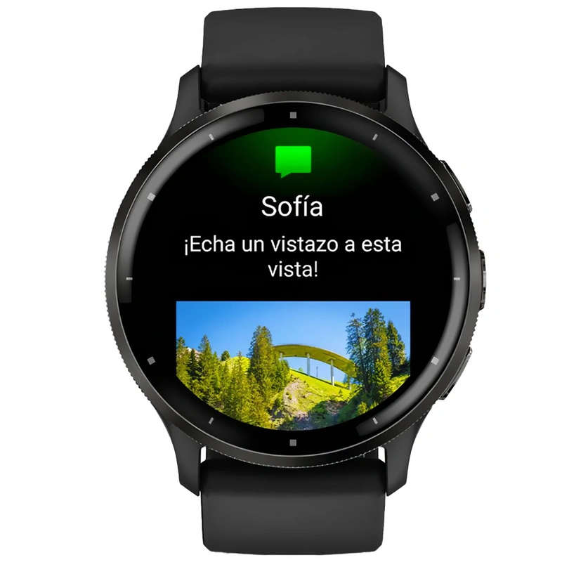 Relógio Garmin Venu 3 - Preto Cinza (010-02784-01) Natação, 5 ATM Bluetooth - Imagem 2