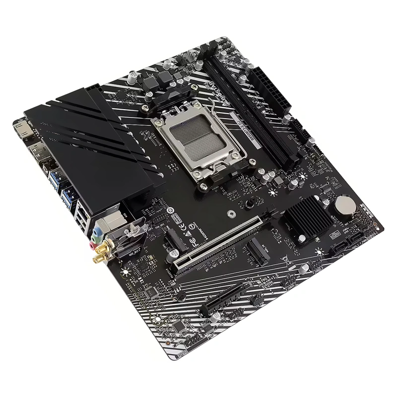 Placa Mãe Biostar B850MT2-E DJ Socket AM5 DDR5 AMD B850 ATX - Imagem 2