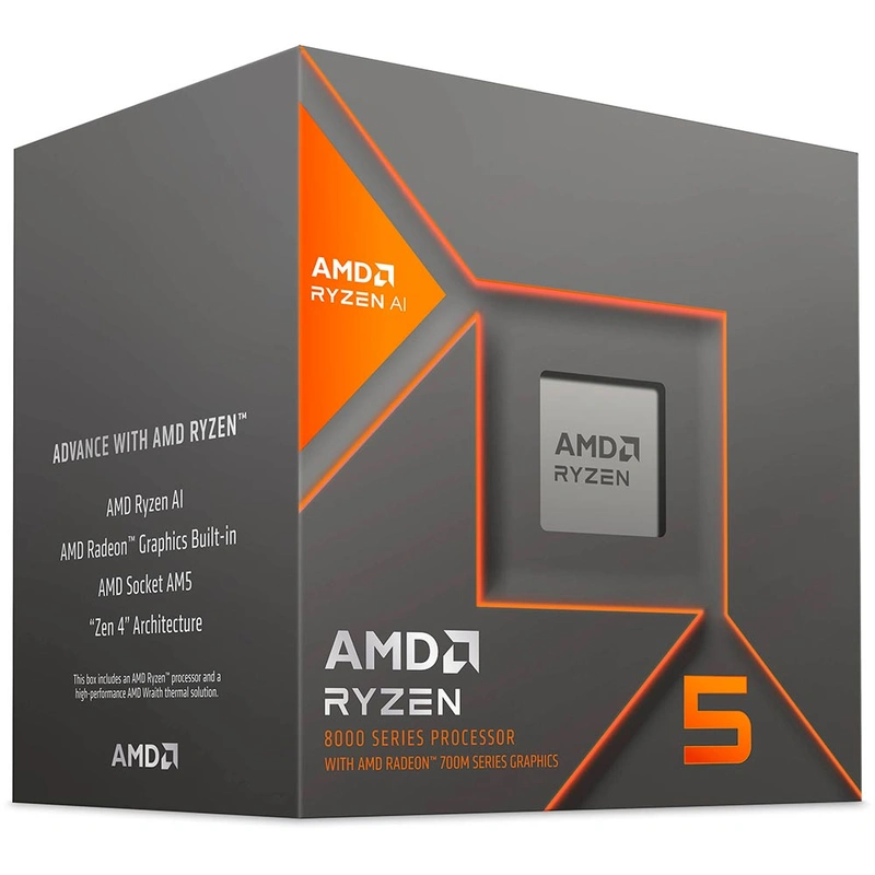 Processador AMD Ryzen 5 8600G Socket AM5 4.3GHz 22MB Até 5.0GHz 6 núcleos - Imagem 3