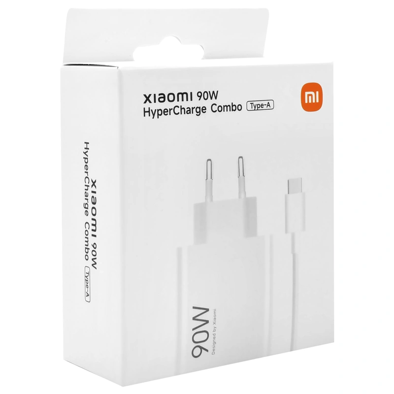 Carregador Tomada Xiaomi MDY-15-EK USB 90W - Branco + Cabo USB USB-C Padrão BR - Imagem 3