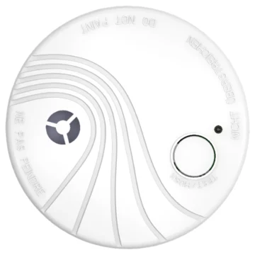 Detector de Fumaça Hikvision DS-PDSMK-S-WB Wireless - Branco