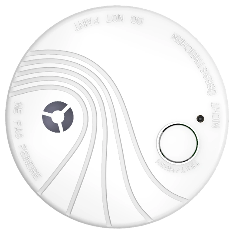 Detector de Fumaça Hikvision DS-PDSMK-S-WB Wireless - Branco