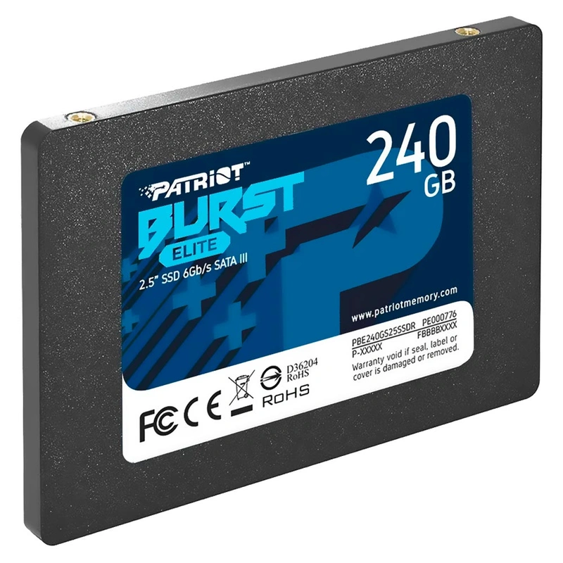 SSD Patriot 240GB Burst Elite 2.5 SATA 6Gb/s PBE240GS25SSDR - Imagem 2