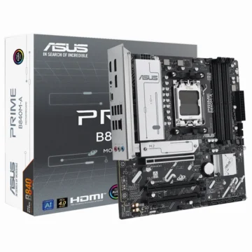 Placa Mãe ASUS Prime B840M-A Socket AM5 DDR5 AMD B840 4 Slots DIMMs Dual Channel DDR5